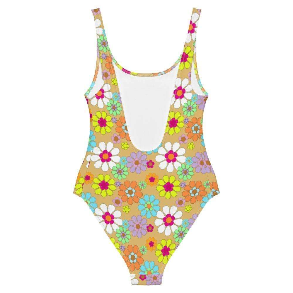 Retro Floral Swimsuit - HAYLEY ELSAESSER 
