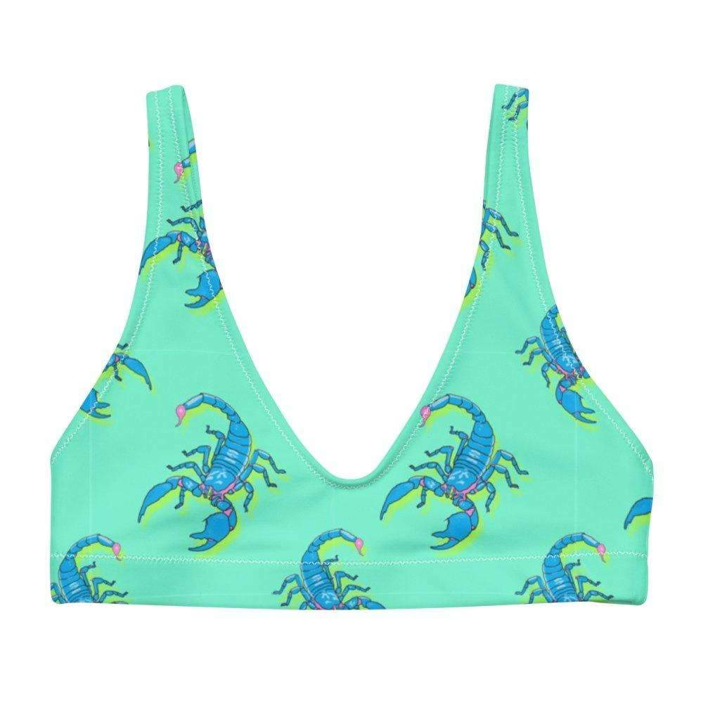 Scorpion Recycled Bikini Top - HAYLEY ELSAESSER 