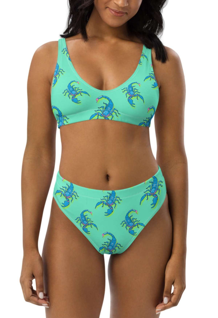 Scorpion Recycled Bikini Top - HAYLEY ELSAESSER 