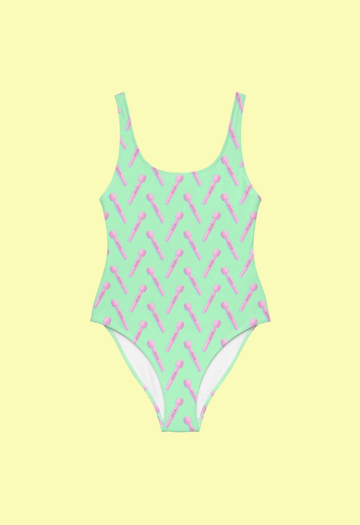 Vibe Print Swimsuit - HAYLEY ELSAESSER 