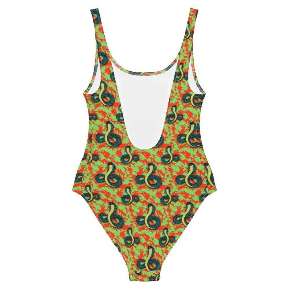 Serpentine Print Swimsuit - HAYLEY ELSAESSER 