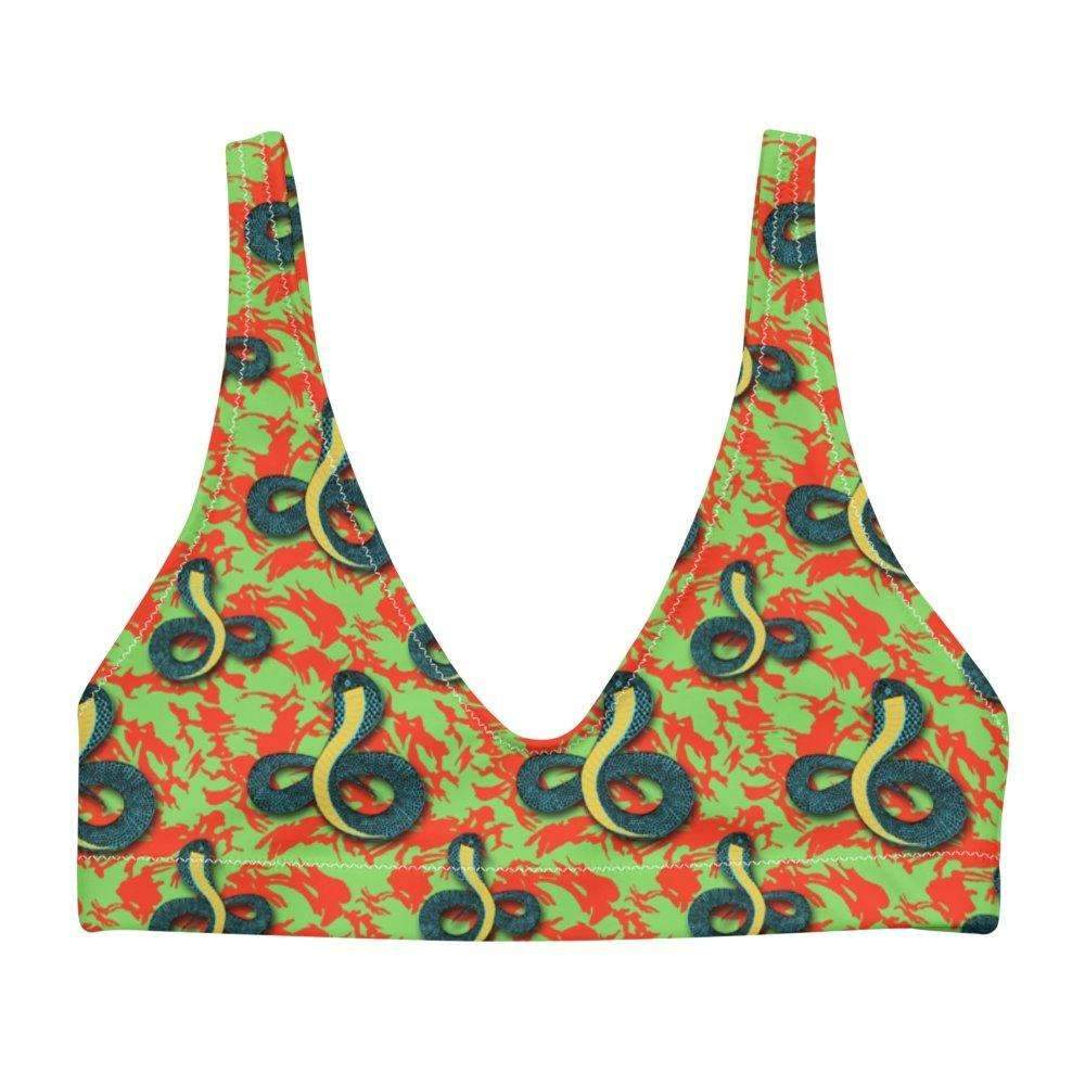 Serpentine Recycled Bikini Top - HAYLEY ELSAESSER 