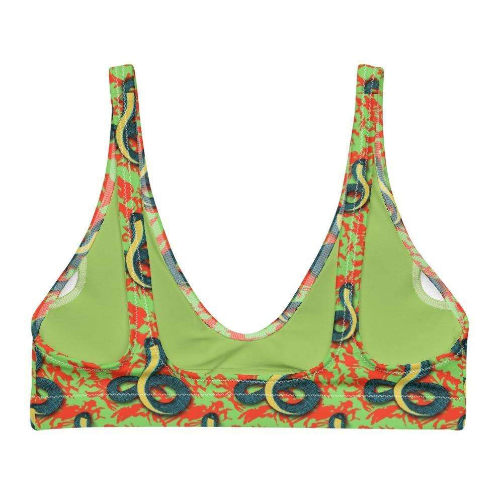 Serpentine Recycled Bikini Top - HAYLEY ELSAESSER 