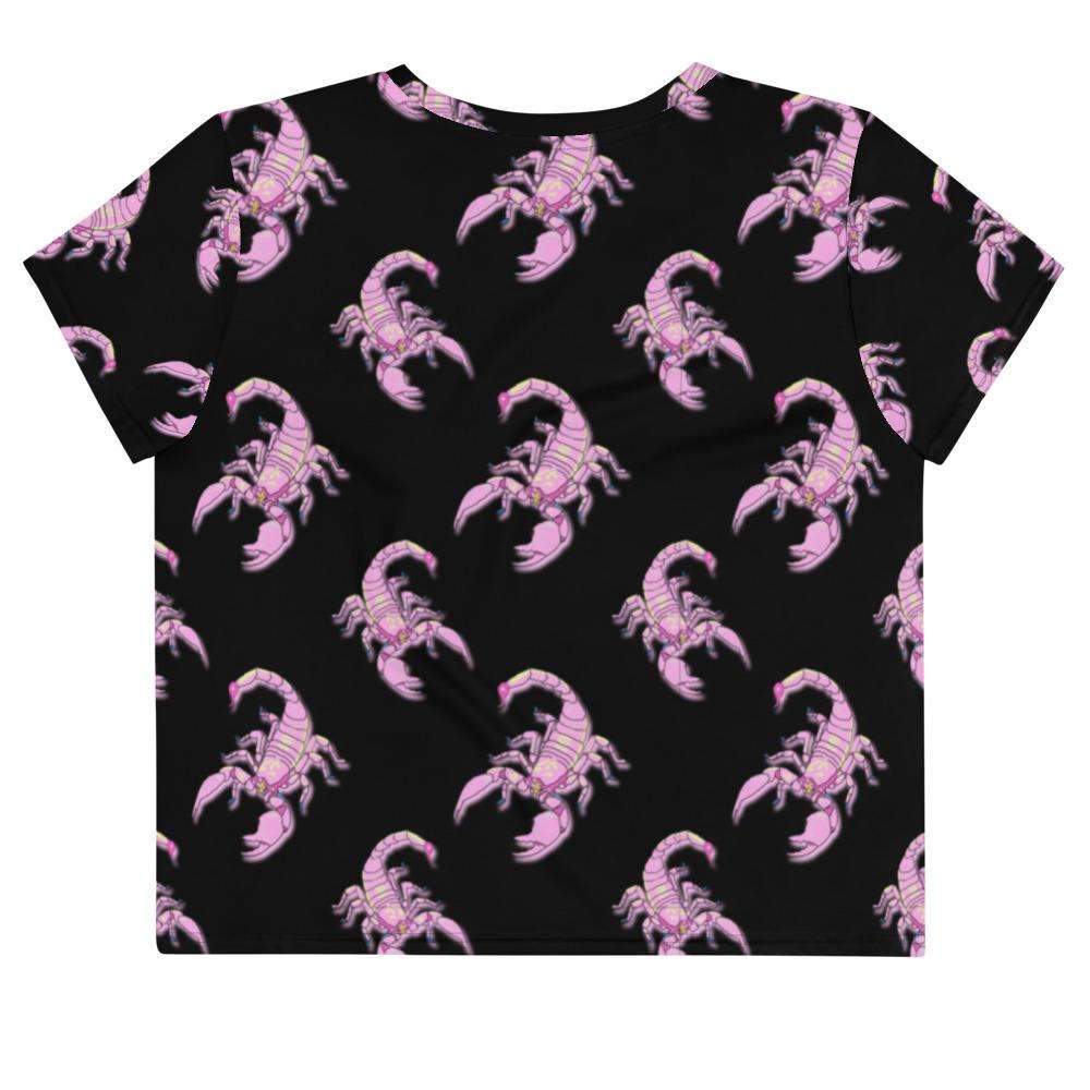 Scorpion Print Cropped Tee - HAYLEY ELSAESSER 