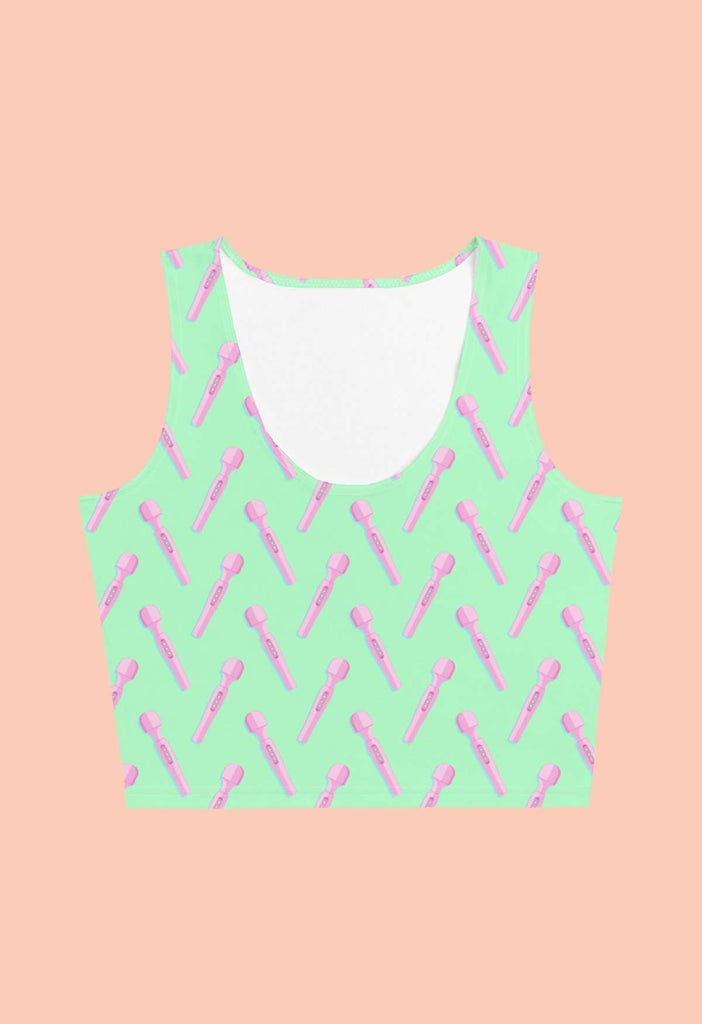 Vibe Print Crop Top - HAYLEY ELSAESSER 