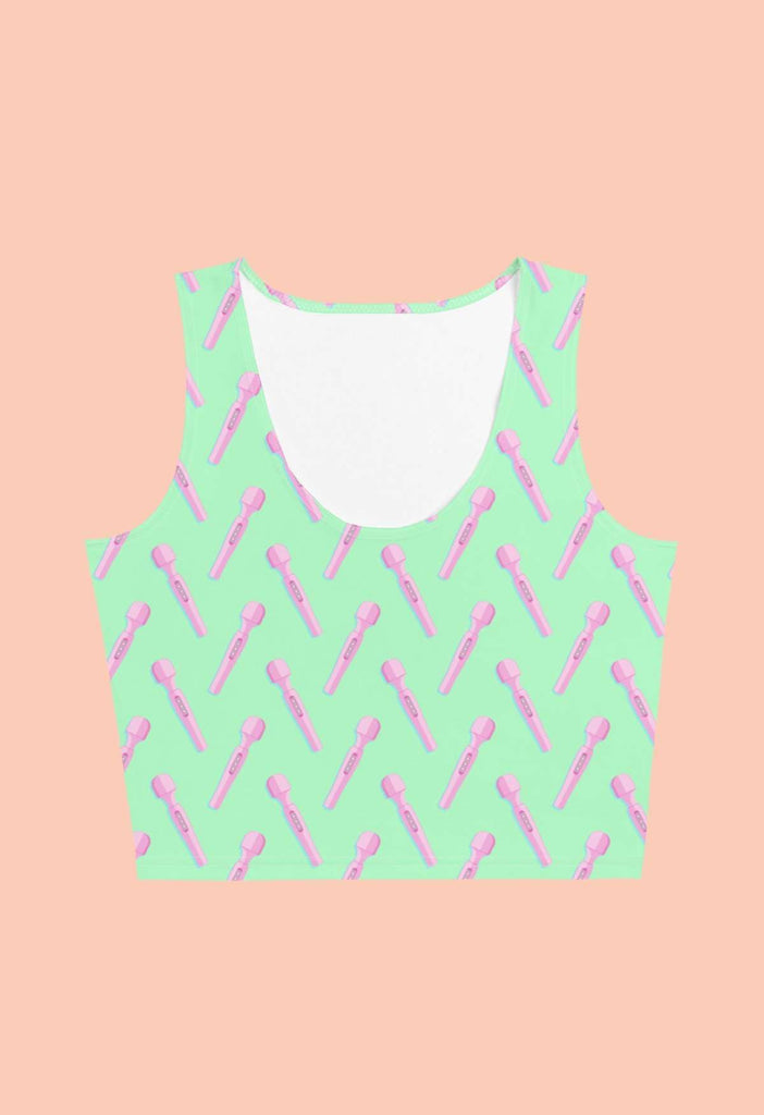 Vibe Print Crop Top - HAYLEY ELSAESSER 