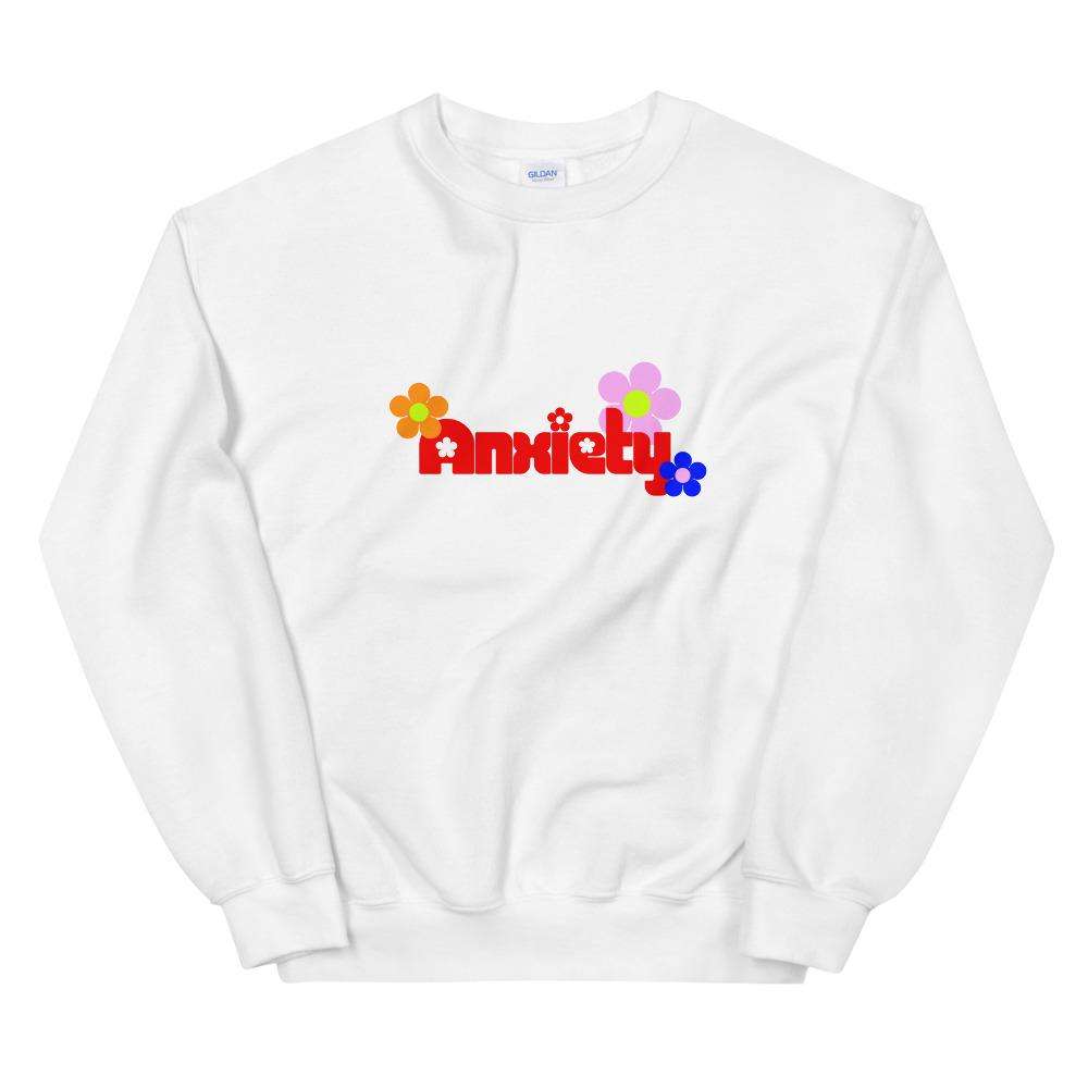 Anxiety Crewneck Sweatshirt - HAYLEY ELSAESSER 