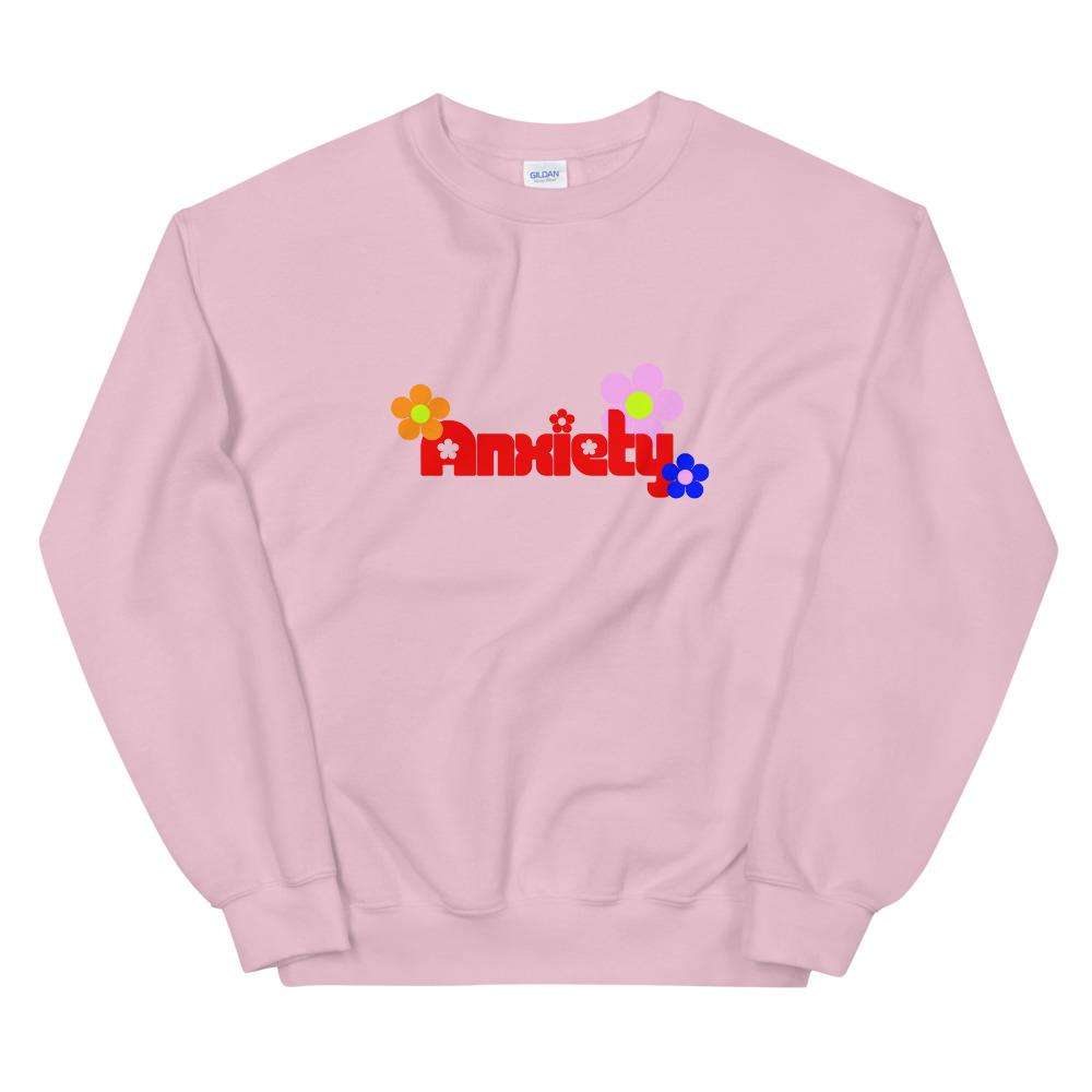 Anxiety Crewneck Sweatshirt - HAYLEY ELSAESSER 