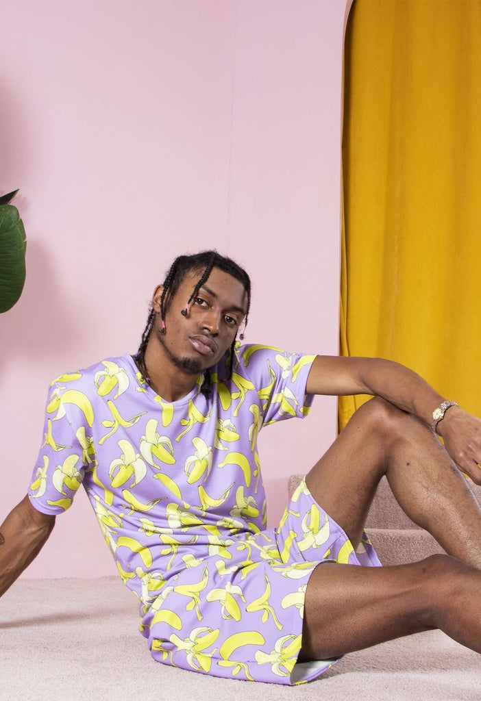 BANANA PRINT TEE - HAYLEY ELSAESSER 