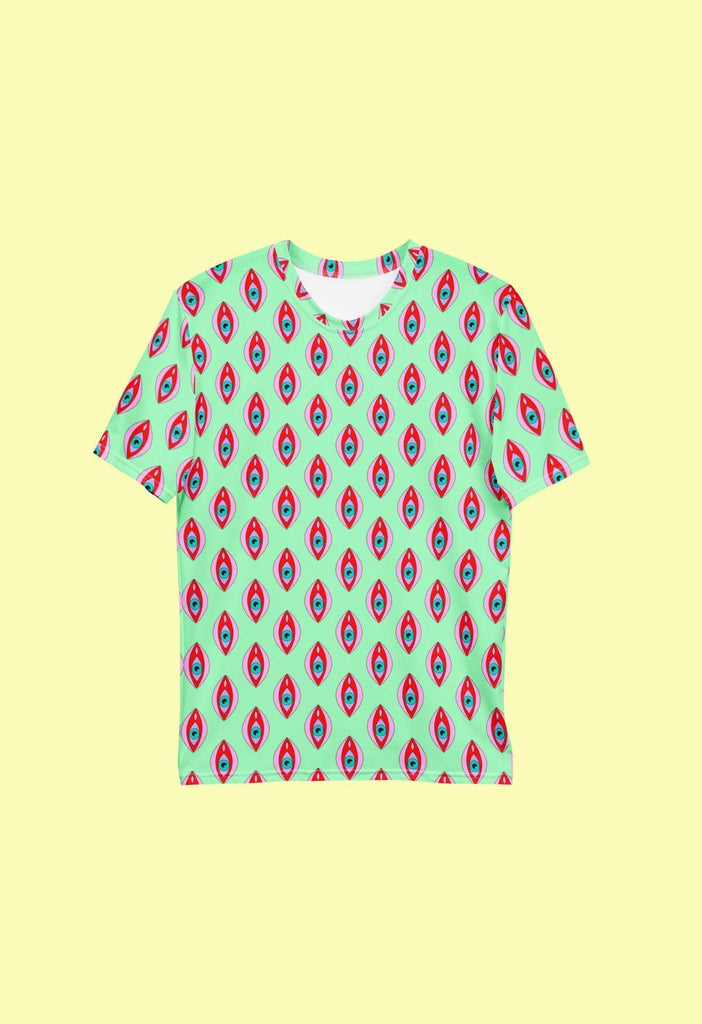 Eyegina Print Tee - HAYLEY ELSAESSER 