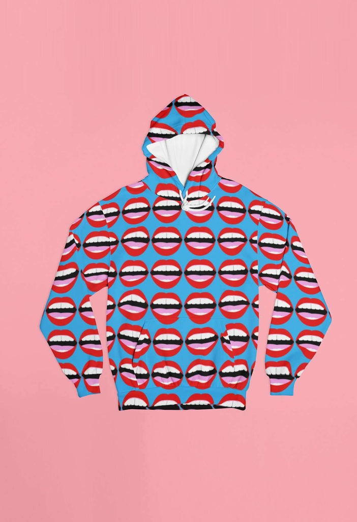 Mouthy Print Hoodie - HAYLEY ELSAESSER 