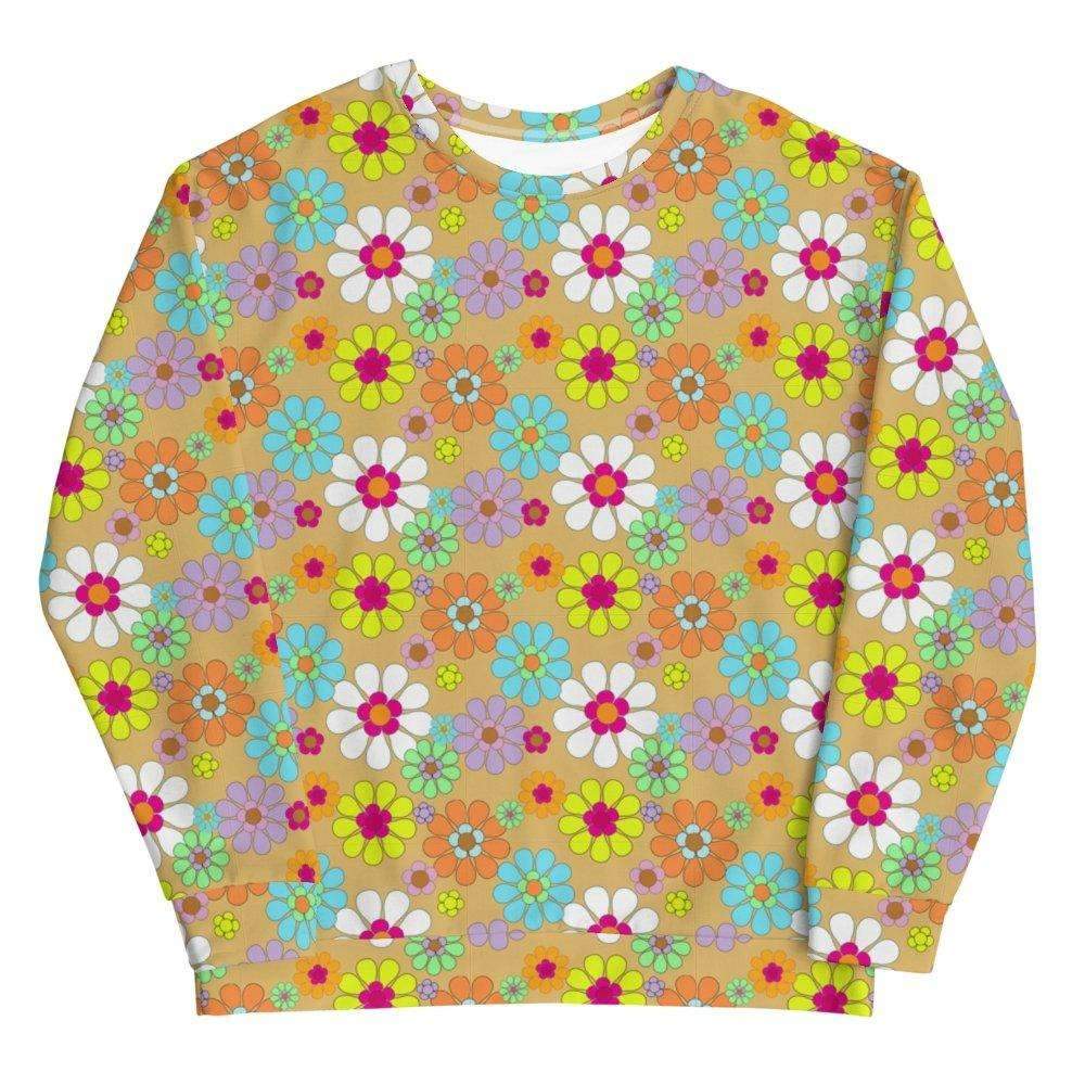 Retro Floral Crewneck - HAYLEY ELSAESSER 