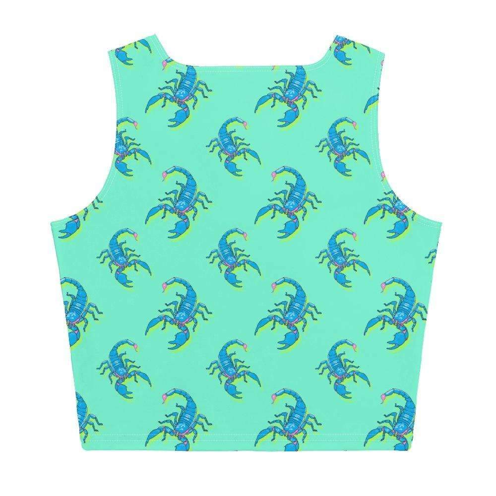 Scorpion Print Crop Tank - HAYLEY ELSAESSER 