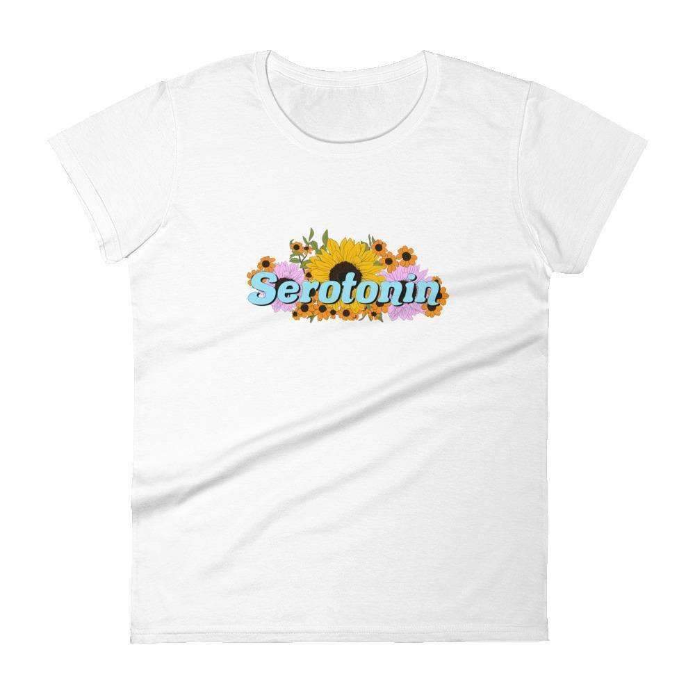 Serotonin Fitted Baby Tee - HAYLEY ELSAESSER 