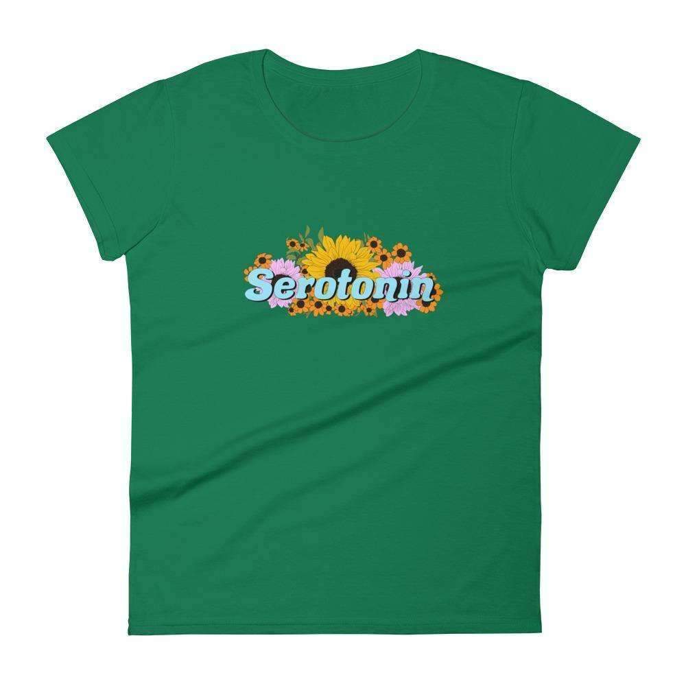Serotonin Fitted Baby Tee - HAYLEY ELSAESSER 