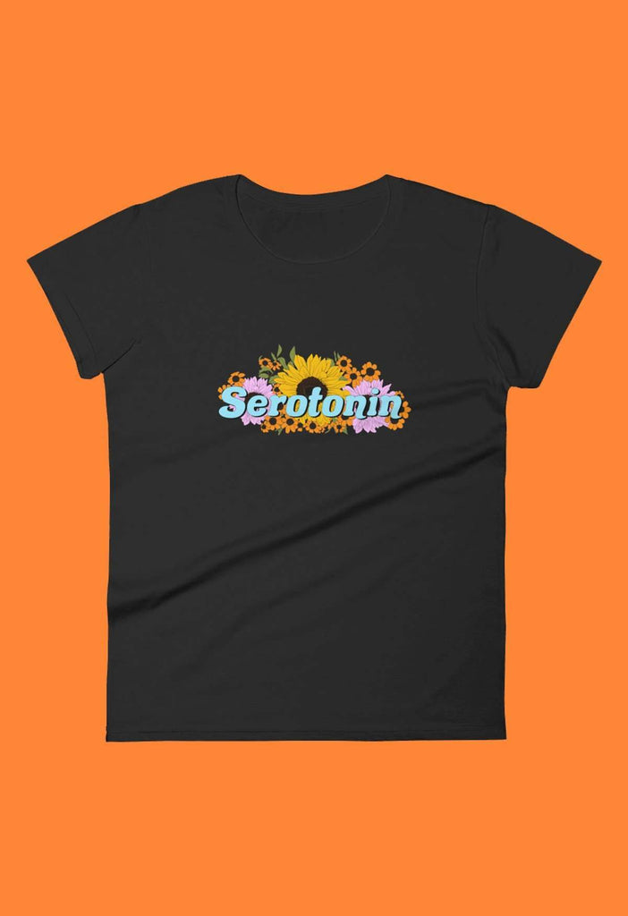 Serotonin Fitted Baby Tee - HAYLEY ELSAESSER 